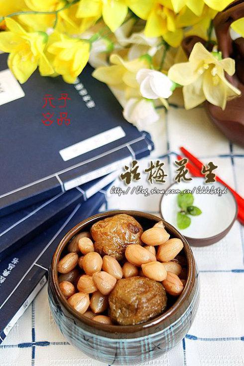 话梅花生的做法(解腻且增强食欲的小菜)